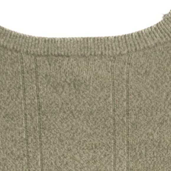 Dockers Size XL Cozy Olive Green Cable Knit Sweater - Picture 6 of 8